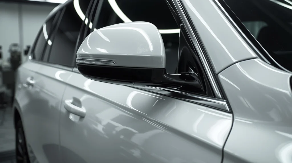 Materials Used in a Professional Chrome Delete Wrap